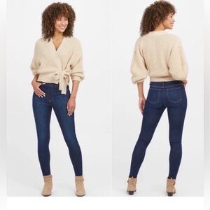 Spanx pull on skinny jeans 203242R size XL